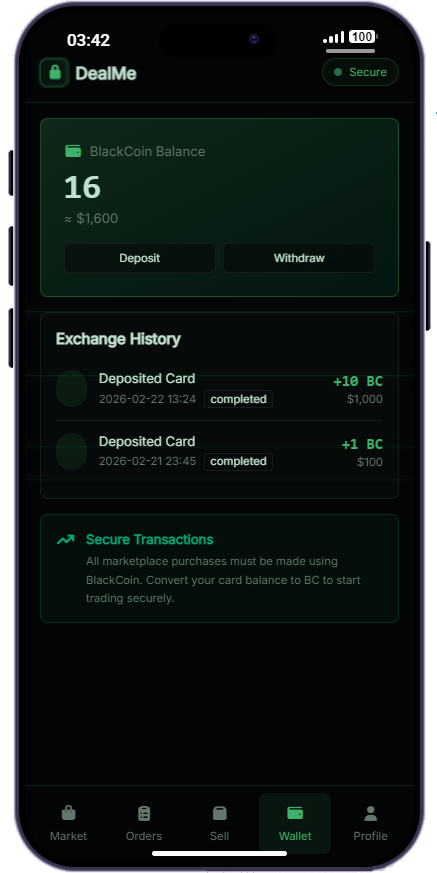 Crypto Wallet & Economy