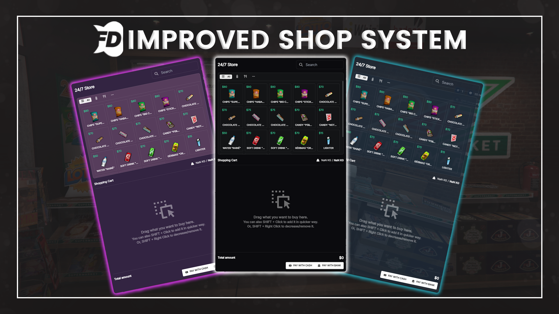 Improved Shops System
