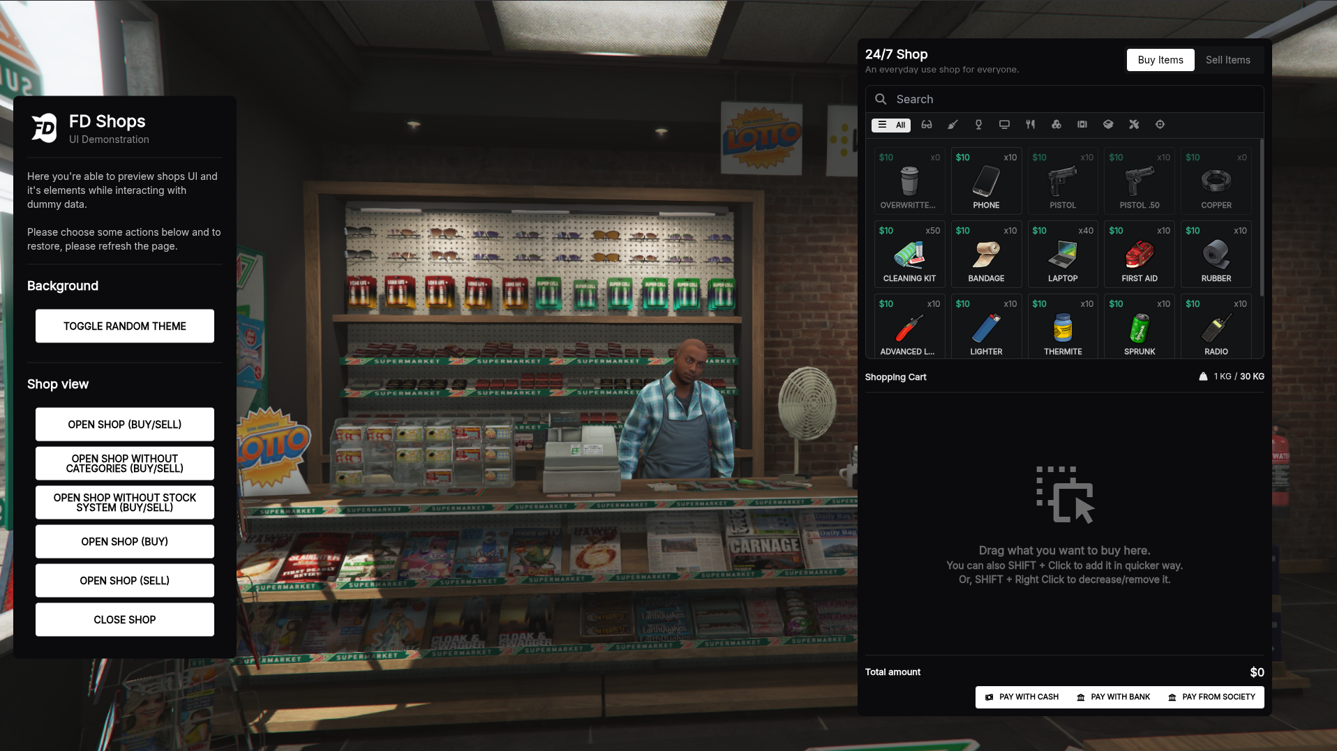 Shops Preview